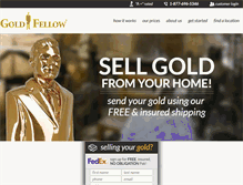 Tablet Screenshot of goldfellow.com